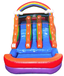 12ft double water slide rental in grand rapids 1767458785 12Ft Rainbow Double Water Slide