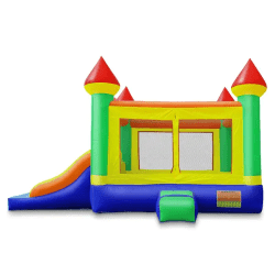 Commercial Mega Double Slide Castle Bounce House by Cloud 9 2 1767 1 Double Slide Inflatable Castle Bounce House