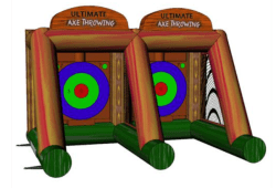Inflatable Double Axe Throw Game