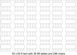 4020x206020ft20tent20setup208ft20tables 1770316768 1 40 x 60 Sectional Frame Tent Rental in Grand Rapids