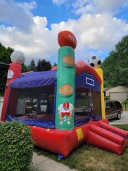 temp img 753145083 751142535 Large Sports Bounce House With Basketball Hoop